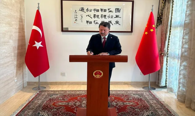 Beypazarı Belediye Başkanı Kasap'tan Çin Büyükelçisi Xuebin'e ziyaret