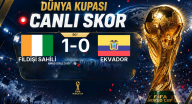 CANLI GOL | Fildişi Sahili 1-0 Ekvador — Amad Diallo (90. dakika)