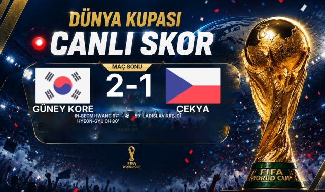CANLI GOL | Güney Kore 2-1 Çekya — In-beom Hwang (67. Dakika)