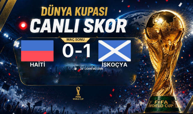 CANLI GOL | Haiti 0-1 İskoçya — John McGinn (28. Dakika)