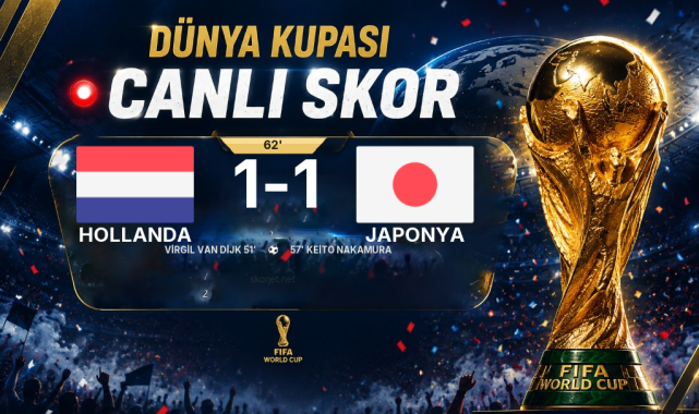 CANLI GOL | Hollanda 1-1 Japonya — Keito Nakamura (57. Dakika)