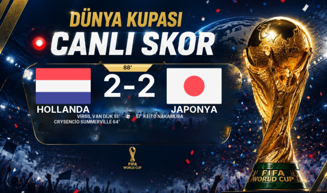 CANLI GOL | Hollanda 2-2 Japonya — Koki Ogawa (89. Dakika)