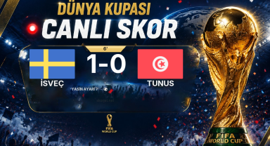 CANLI GOL | İsveç 1-0 Tunus — Yasin Ayari (7. dakika)
