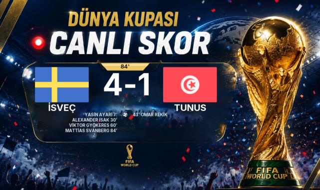 CANLI GOL | İsveç 4-1 Tunus — Mattias Svanberg (84. dakika)