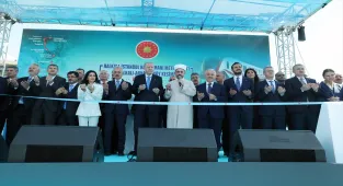 Cumhurbaşkanı Erdoğan, Halkalı-İstanbul Havalimanı Metro Hattı Açılış Töreni'nde konuştu: (1)
