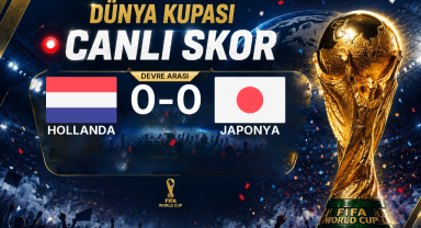 DEVRE ARASI | Hollanda - Japonya — İlk Yarı 0-0