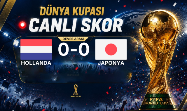 DEVRE ARASI | Hollanda - Japonya — İlk Yarı 0-0