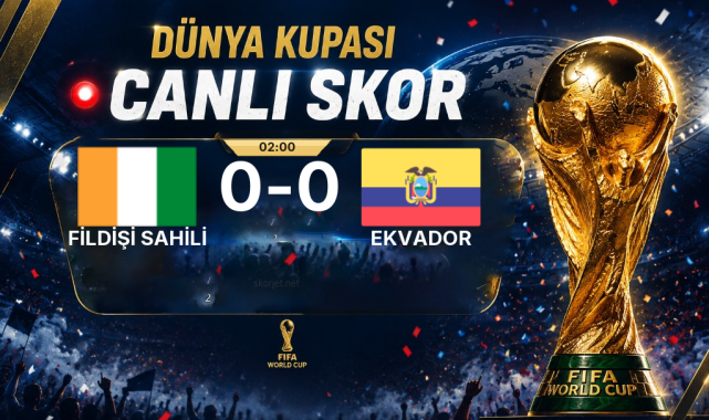 Fildişi Sahili - Ekvador Maçı Öncesi Kadrolar ve Maç Bilgileri