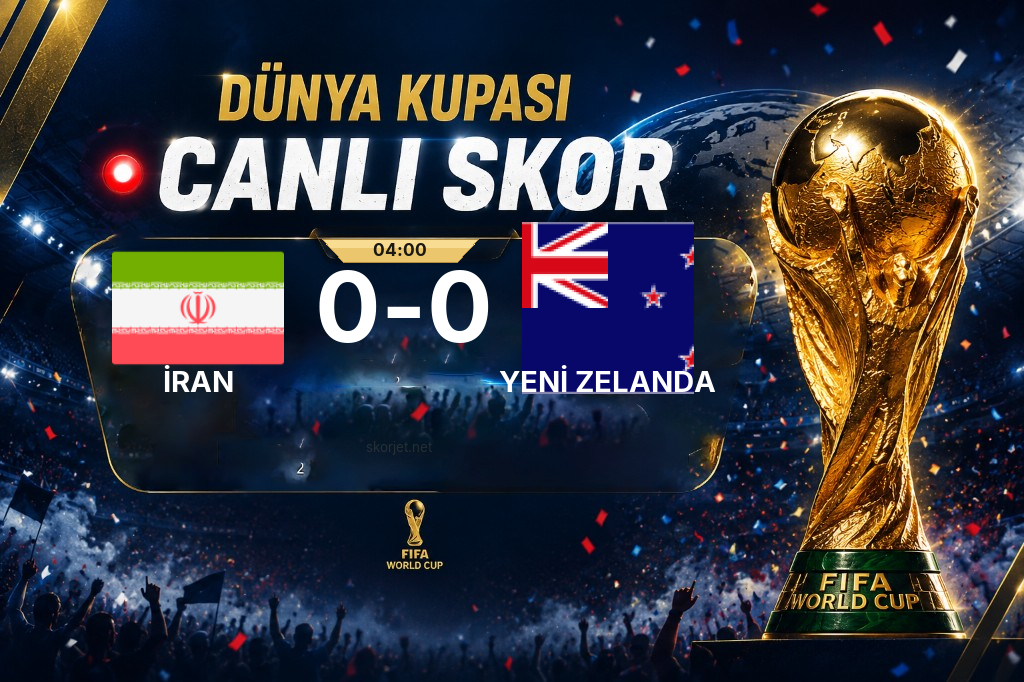 İran - Yeni Zelanda Maçı Öncesi Kadrolar ve Maç Bilgileri