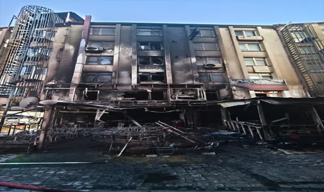 Kırıkkale’de iş yerinde çıkan yangın söndürüldü