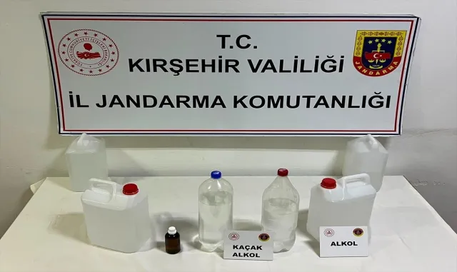 Alanya'da 1750 litre kaçak ve etil alkol ele geçirildi