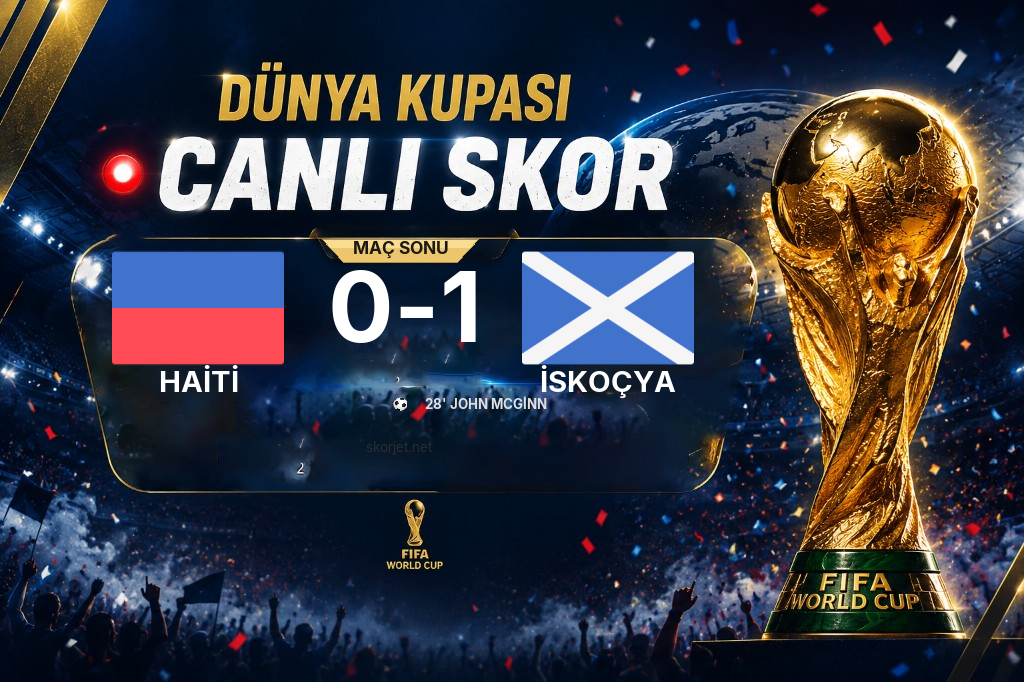 MAÇ SONUCU | Haiti 0-1 İskoçya
