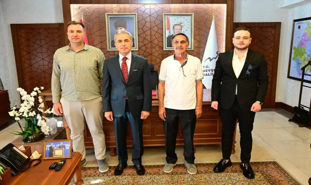 Nevşehir Valisi Kök, EMŞAV yönetimini kabul etti
