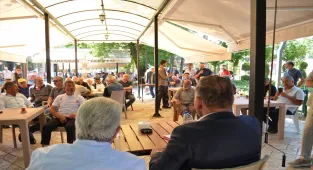 Şabanözü Belediye Başkanı Özcan, vatandaşların sorularını yanıtladı