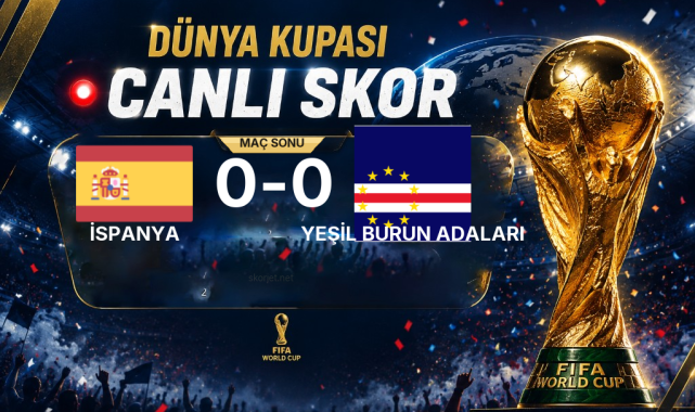 SONUÇ | İspanya - Yeşil Burun Adaları: 90 Dakika Tamamlandı (0-0)