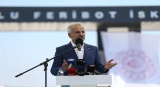 Ulaştırma ve Altyapı Bakanı Uraloğlu, GESTAŞ Gelibolu Yeni Feribot İskelesi açılışında konuştu: