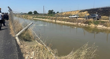 Aydın'da sulama kanalına düşen otomobildeki 2 çocuk ve anne kurtarıldı