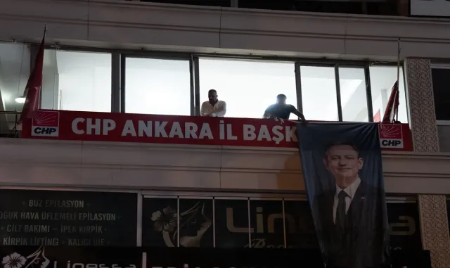 CHP Ankara İl Başkanlığında gerginlik