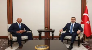 Dışişleri Bakanı Fidan, ABD'nin Ankara Büyükelçisi Barrack'ı kabul etti