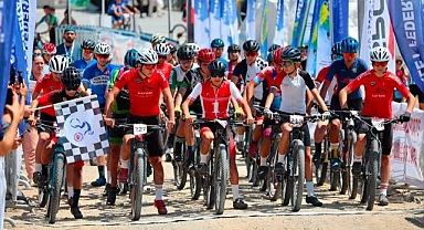 Erzincan'da Ergan MTB Cup Dağ Bisikleti Yarışı başladı
