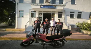JASAT, Edirne'de çalınan motosikleti aynı gün buldu, şüpheli tutuklandı