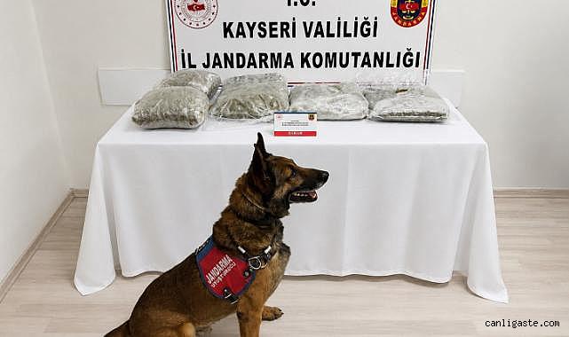 Kayseri’de Jandarmadan Gece Operasyonu: 5 Kilo Esrar Ele Geçirildi