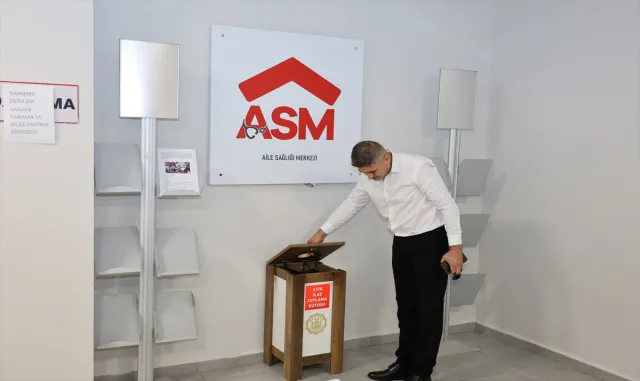Kırıkkale’de aile sağlık merkezlerine atık ilaç getirme kutuları yerleştiriliyor