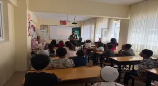 Kırıkkale’de Kur’an kursu öğrencilerine bağımlılıkla mücadele eğitimi verildi
