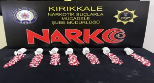 Kırıkkale'de uyuşturucu operasyonunda yakalanan şüpheli tutuklandı