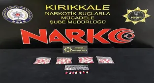 Kırıkkale'deki uyuşturucu operasyonunda 1 şüpheli tutuklandı