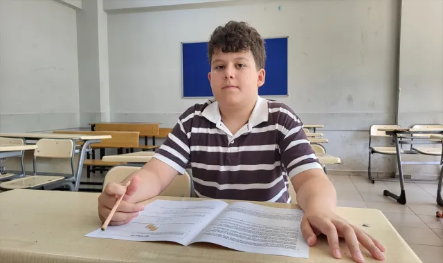 LGS'de tam puan alan Çınar Alp Çalış sayısal alanda ilerlemek istiyor