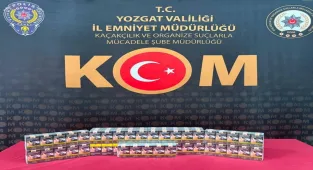 Yozgat'ta 130 paket kaçak sigara ele geçirildi