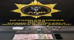 Afyonkarahisar'da uyuşturucu operasyonunda gözaltına alınan zanlı tutuklandı