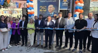 AK Parti Odunpazarı İlçe Başkanlığı Emek İrtibat Bürosu açıldı