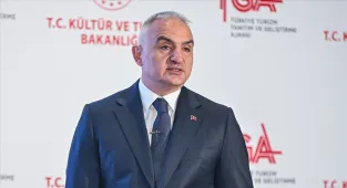 Bakan Ersoy'dan Tralleis'teki 2 bin yıllık antik havuza ilişkin paylaşım: