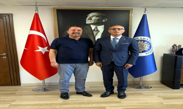 Beypazarı Belediye Başkanı Kasap, Prof. Dr. Timur Gültekin'i ziyaret etti