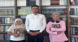 Beypazarı Müftülüğünce öğrencilere Kur'an-ı Kerim hediye edildi