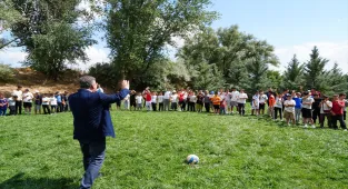 Çubuk'ta Kur'an kursu öğrencileri piknikte buluştu