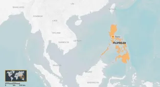 Filipinler'de iki farklı bölgede meydana gelen toprak kaymalarında 4 kişi öldü