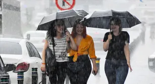 Giresun'da sağanak etkili oldu