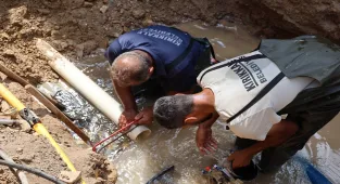 Kırıkkale'de şebeke suyu boruları yenileniyor