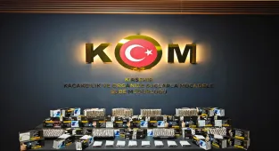 Kırşehir'de 15 bin 80 paket dolu makaron ele geçirildi
