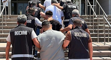 Muğla merkezli organize suç örgütü operasyonunda yakalanan 2 zanlı tutuklandı