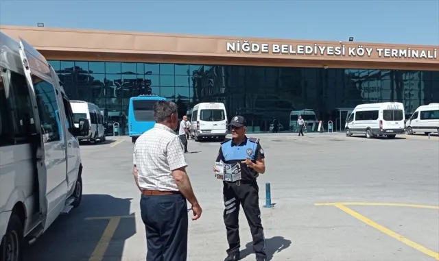 Niğde'de vatandaşlar dolandırıcılık ve sahtecilik konularında bilgilendirildi