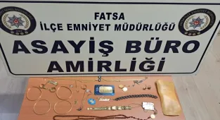 Ordu'da 1,2 milyon liralık altın çaldıkları iddiasıyla gözaltına alınan 4 zanlı tutuklandı