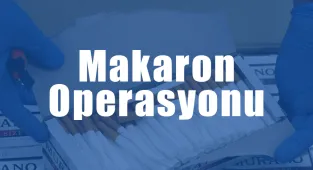 Pendik'te 328 bin 200 makaron ele geçirildi
