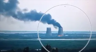 Rosatom: Zaporijya Nükleer Güç Santrali'nde personel geçiş koridoru İHA ile vuruldu