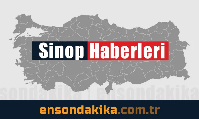 Sinop'ta seyir halindeyken yanan otomobil kullanılamaz hale geldi
