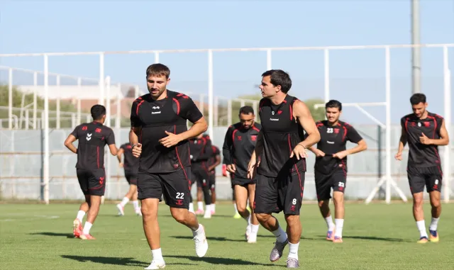 Sivasspor, Esenler Erokspor maçının hazırlıklarını tamamladı