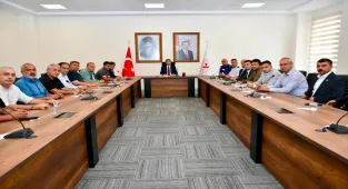 Sorgun Kaymakamı Canpolat, muhtarlarla bir araya geldi